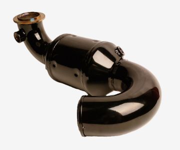 Picture of 585928-B ELBOW BANK 1 RAISED 1", BLACK